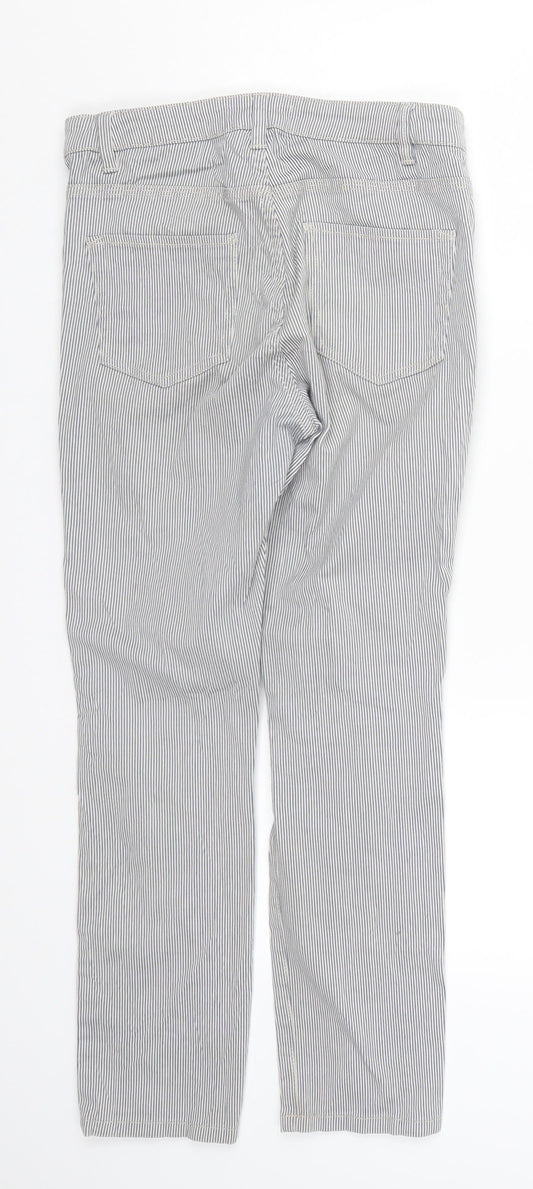Womens UK Size 8 H&M Regular Fit Skinny Blue Jeans