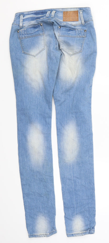 Anuke Womens Blue  Denim Skinny Jeans Size 28 in L31 in