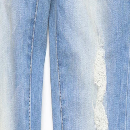 Anuke Womens Blue  Denim Skinny Jeans Size 28 in L31 in
