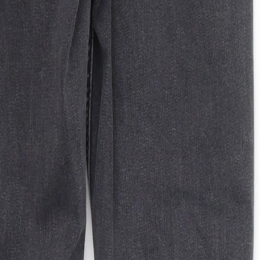 Topshop Womens Grey  Denim Skinny Jeans Size 28 in L28 in