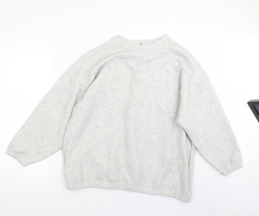 Primark Womens Grey   Pullover Jumper Size 12