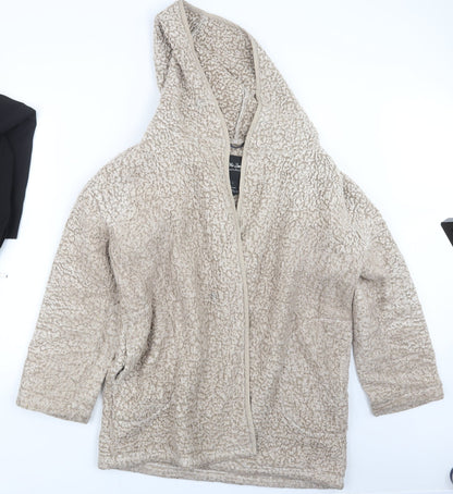 Me Jane Womens Beige   Jacket  Size S