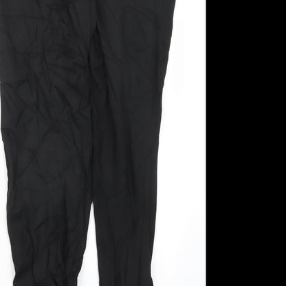 Womens UK Size 10 F&F Regular Fit  Black Trousers