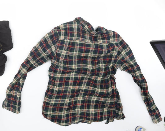 Primark Mens Blue Check   Button-Up Size L