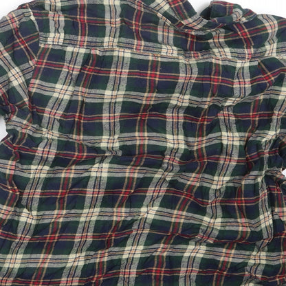 Primark Mens Blue Check   Button-Up Size L