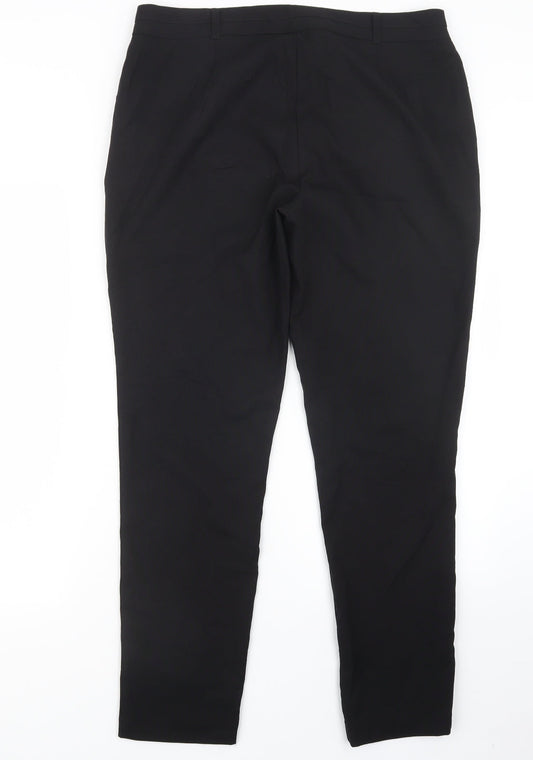 New Look Womens Black   Trousers  Size 14 L29 in