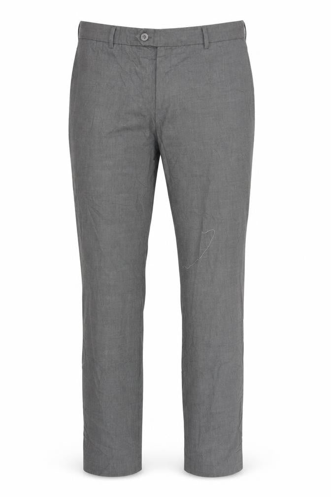 Mens UK Size 36 in Fluid Regular Fit  Grey Trousers