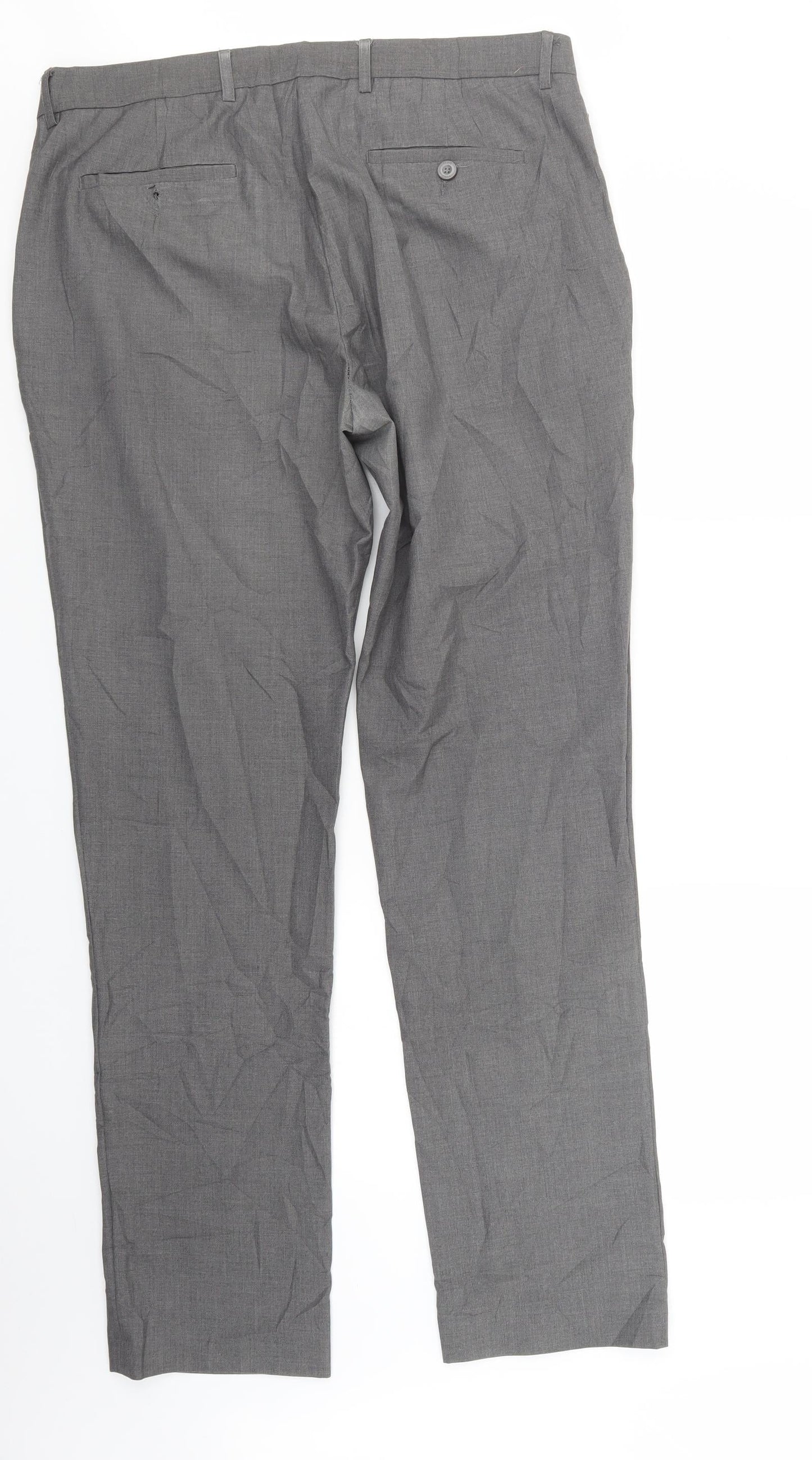 Fluid Mens Grey   Trousers  Size 36 in L34 in