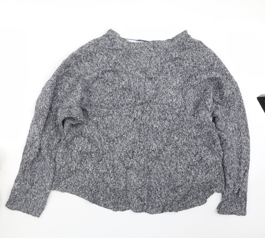Primark Womens Blue  Knit Pullover Jumper Size 18