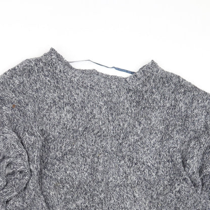 Primark Womens Blue  Knit Pullover Jumper Size 18