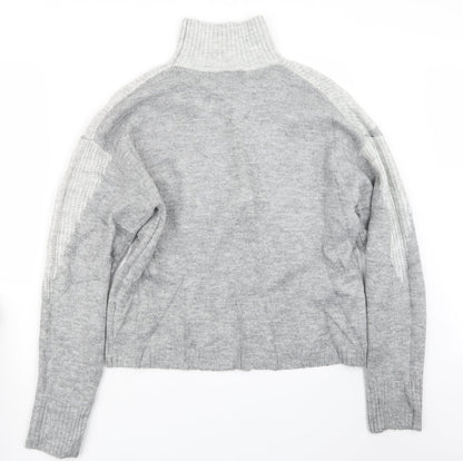 Primark Womens Grey  Knit Pullover Jumper Size 10