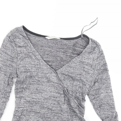 Womens UK Size 6 Miss Selfridge Blue Pullover Jumper