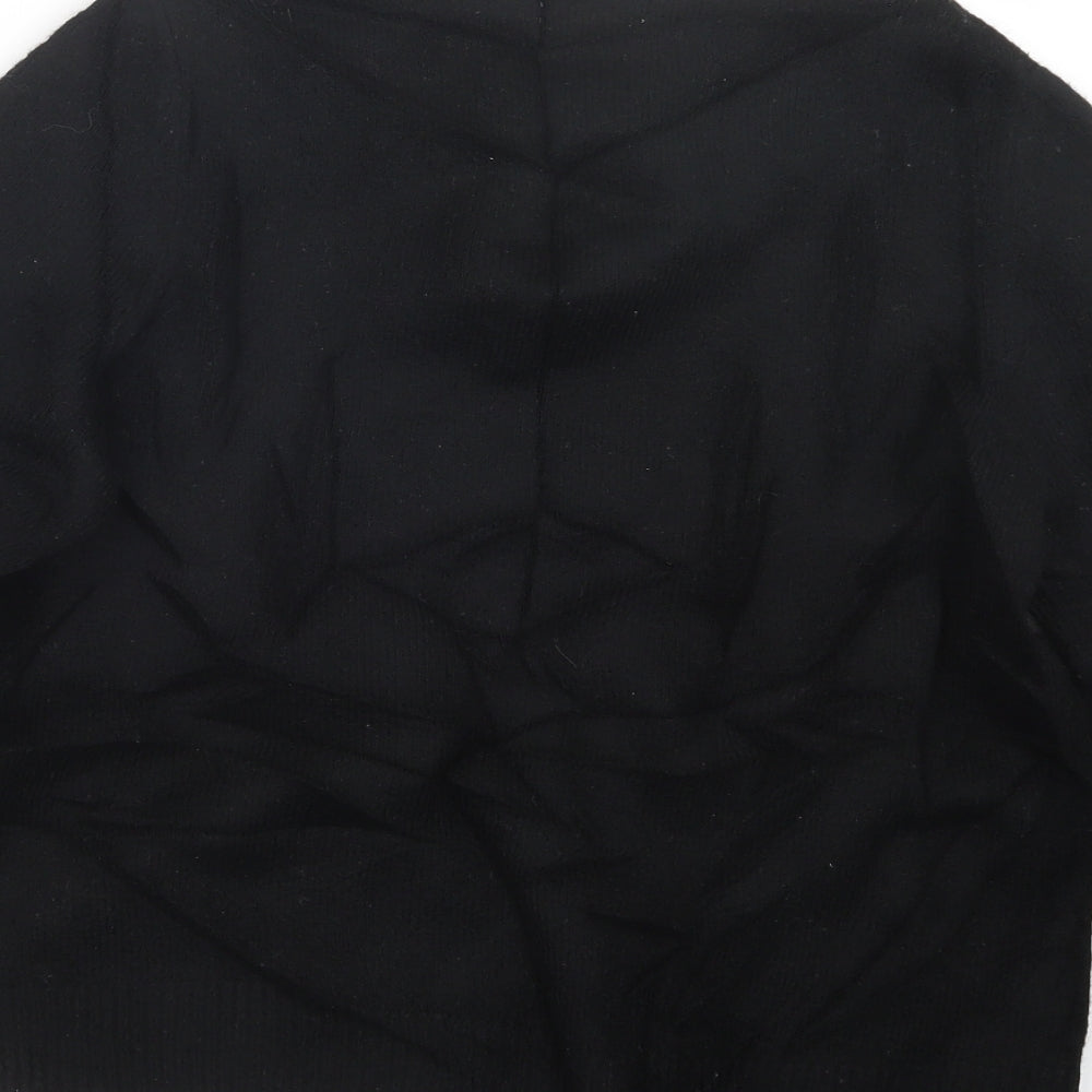 Womens UK Size M H&M Black Pullover Jumper