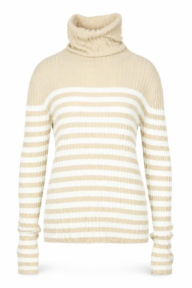 Womens UK Size 10 BHS Beige Pullover Jumper