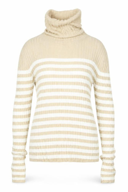 Womens UK Size 10 BHS Beige Pullover Jumper