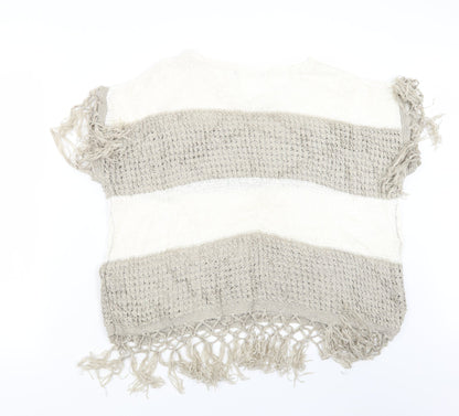 George Womens Beige  Knit Pullover Jumper Size M