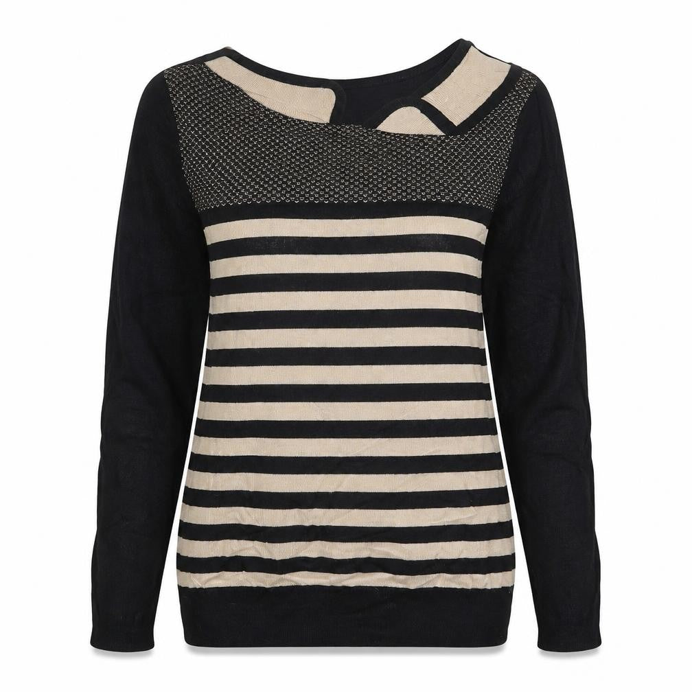 Womens UK Size 8 Debenhams Black Pullover Jumper