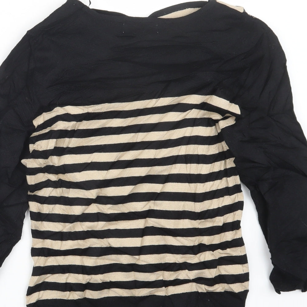 Womens UK Size 8 Debenhams Black Pullover Jumper