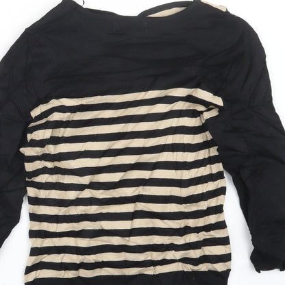 Womens UK Size 8 Debenhams Black Pullover Jumper
