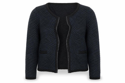 Womens UK Size 10 La Redoute Black Cardigan Jumper