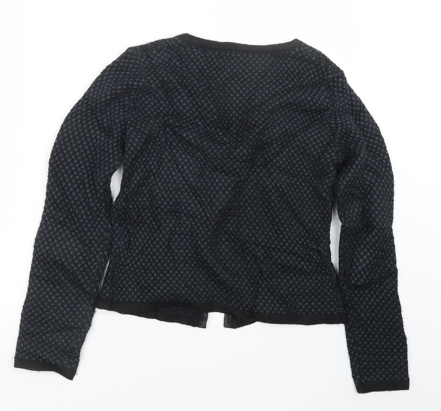 La Redoute Womens Black  Knit Cardigan Jumper Size 10