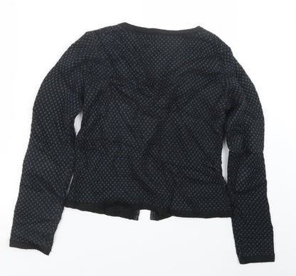 La Redoute Womens Black  Knit Cardigan Jumper Size 10