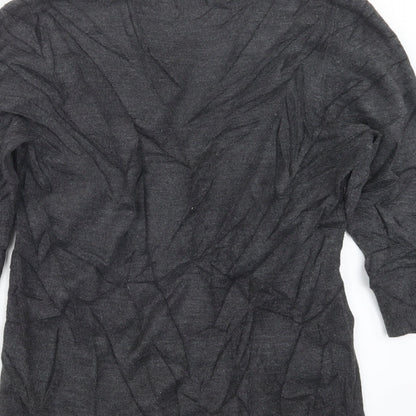 BHS Womens Grey  Knit Pullover Jumper Size 14