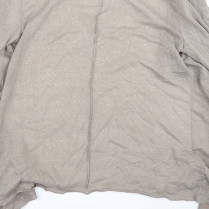 Womens UK Size 12 Marks and Spencer Brown Cardigan Jumper
