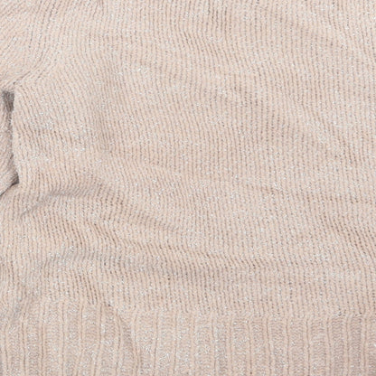 Womens UK Size XS Oasis Pink Pullover Jumper