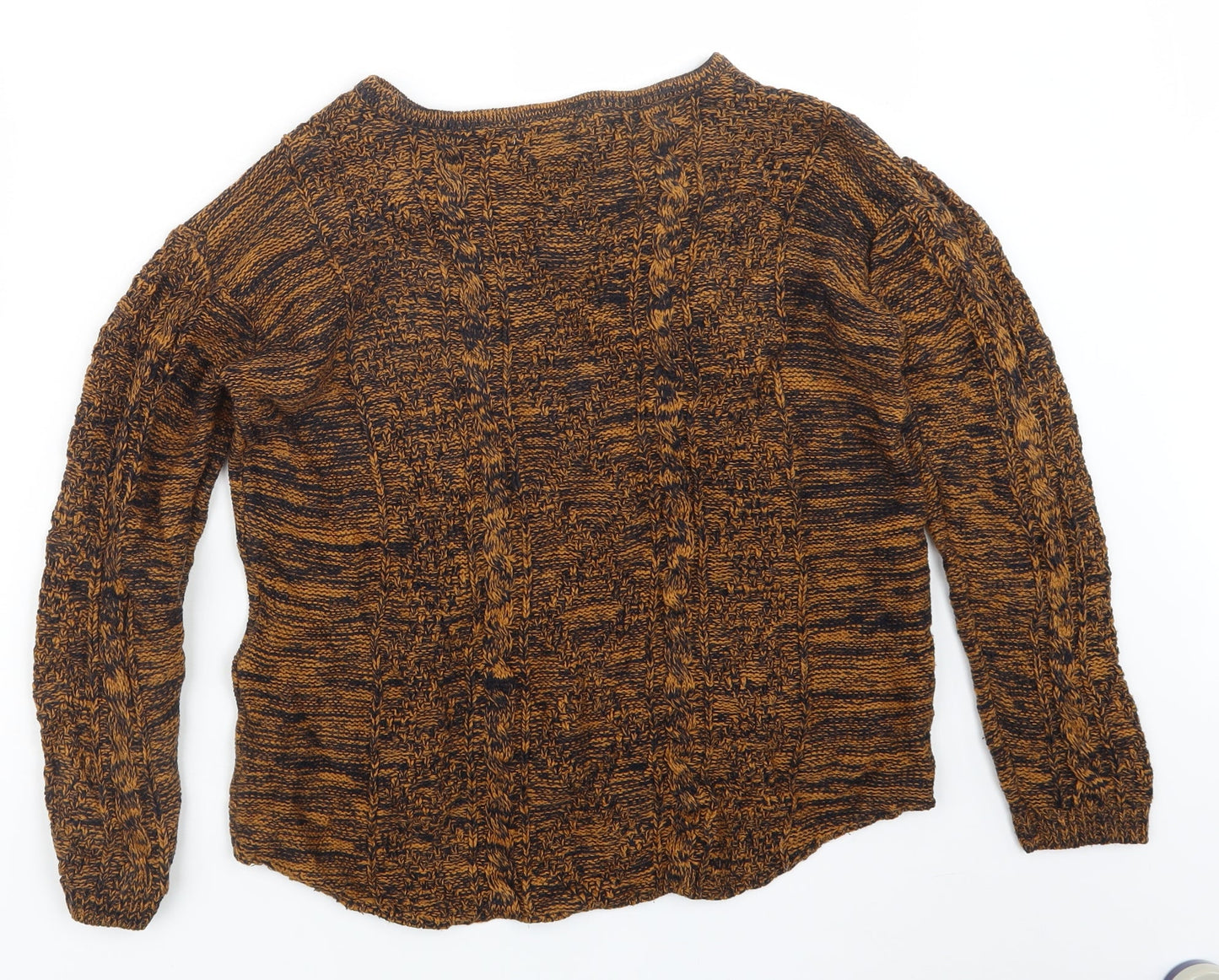 FOREVER 21 Womens Brown  Knit Pullover Jumper Size S