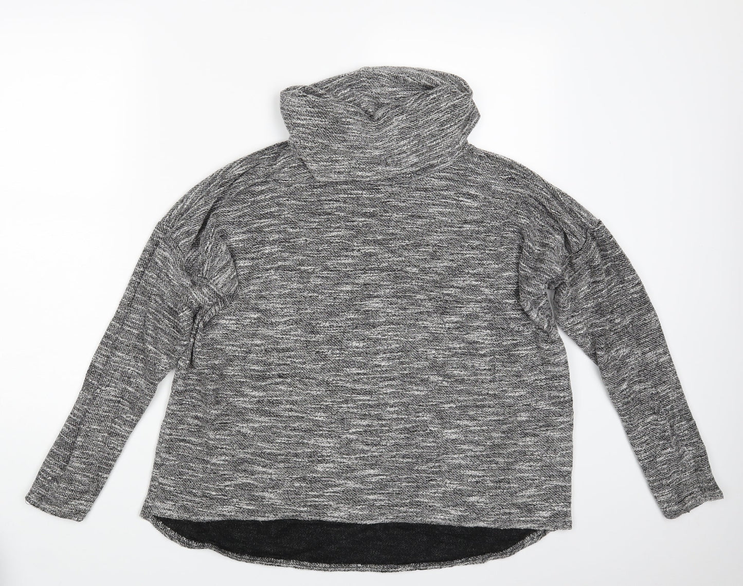 Womens UK Size 16 Quiz Grey Pullover Jumper