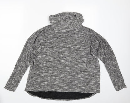 Womens UK Size 16 Quiz Grey Pullover Jumper