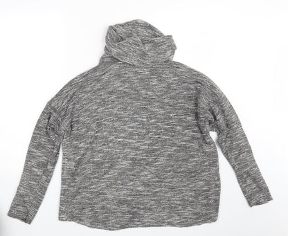 Womens UK Size 16 Quiz Grey Pullover Jumper
