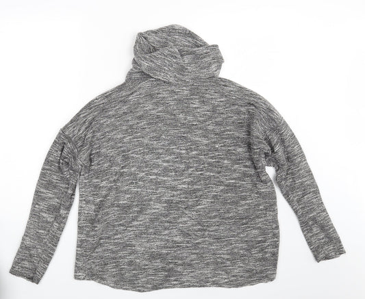 Womens UK Size 16 Quiz Grey Pullover Jumper
