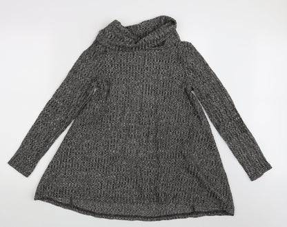 Klass Womens Grey   Pullover Jumper Size S