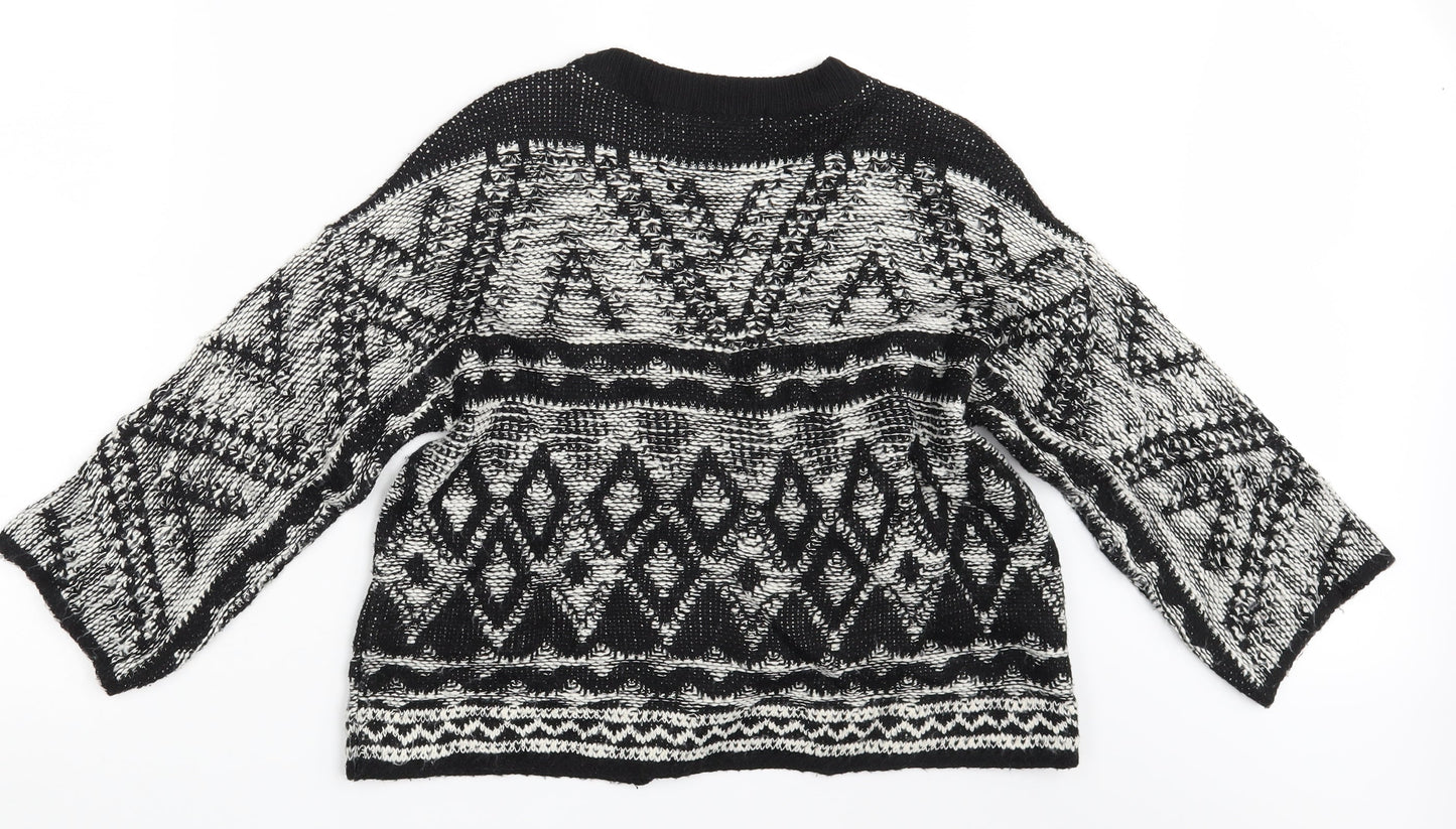 Womens UK Size XS NEXT Black Pullover Jumper