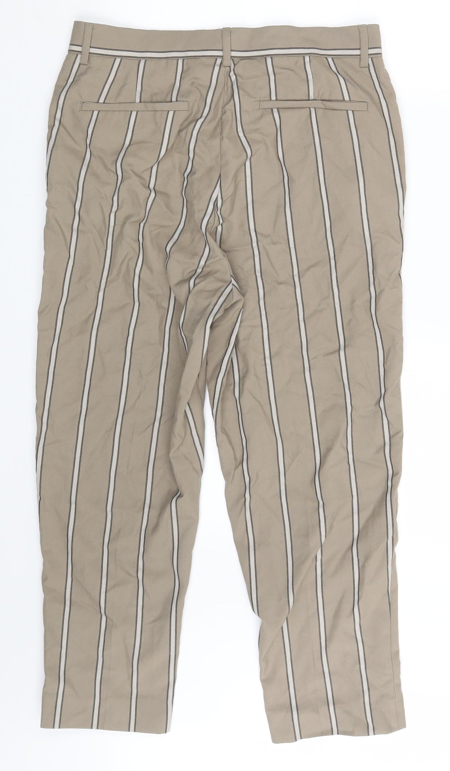 Womens UK Size 30 in ASOS Regular Fit Chino Beige Trousers