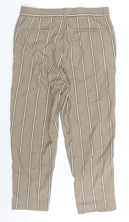Womens UK Size 30 in ASOS Regular Fit Chino Beige Trousers