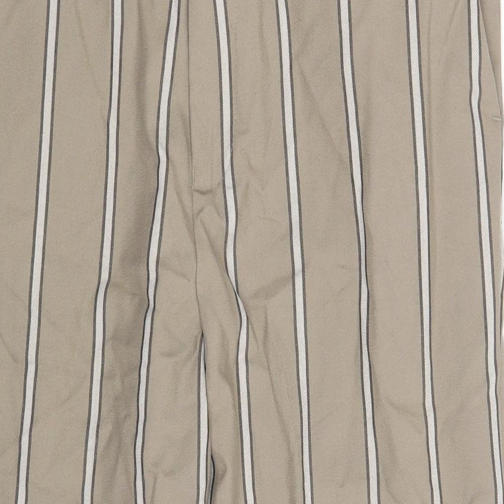 Womens UK Size 30 in ASOS Regular Fit Chino Beige Trousers