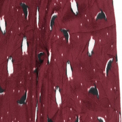 M&S Mens Purple Animal Print  Sweatpants Trousers Size M L27 in