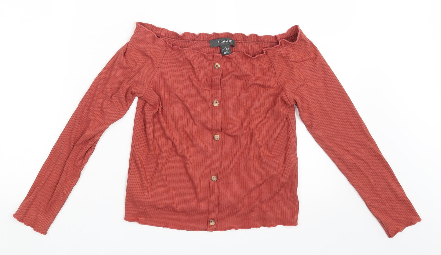 Primark Womens Brown   Pullover Jumper Size 10