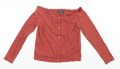 Primark Womens Brown   Pullover Jumper Size 10