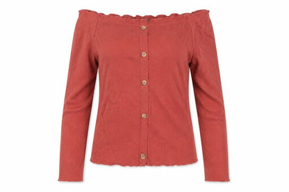 Womens UK Size 10 Primark Brown Pullover Jumper