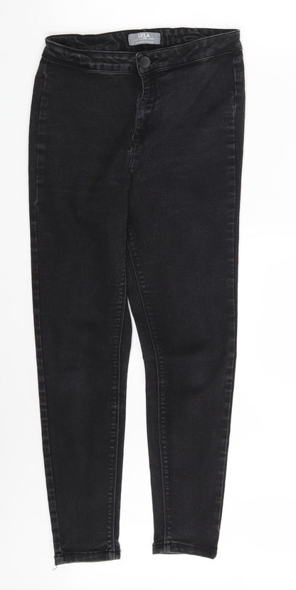 Womens UK Size 10 Dorothy Perkins  Jegging Black Leggings