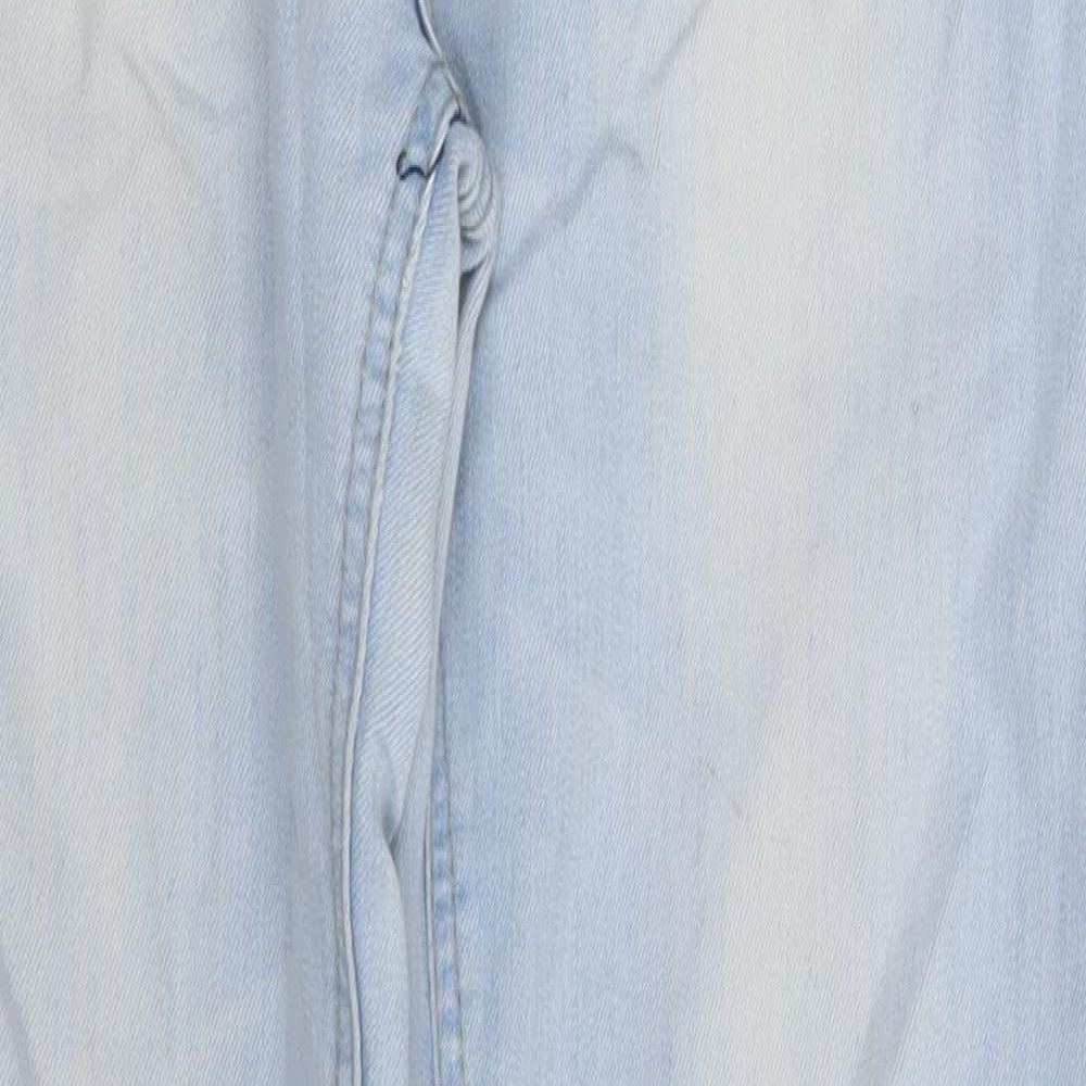 Denim & Co. Womens Blue  Denim Skinny Jeans Size 10 L31 in