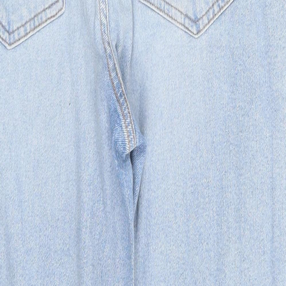George Womens Blue  Denim Straight Jeans Size 12 L27 in