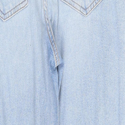 George Womens Blue  Denim Straight Jeans Size 12 L27 in