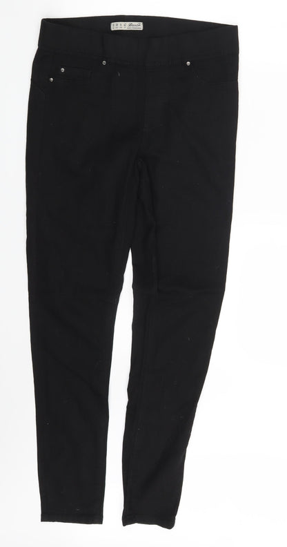 Womens UK Size 10 Denim & Co.  Jegging Black Leggings