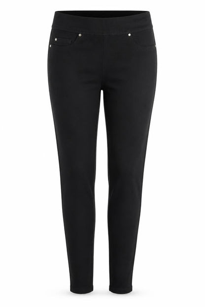 Womens UK Size 10 Denim & Co.  Jegging Black Leggings