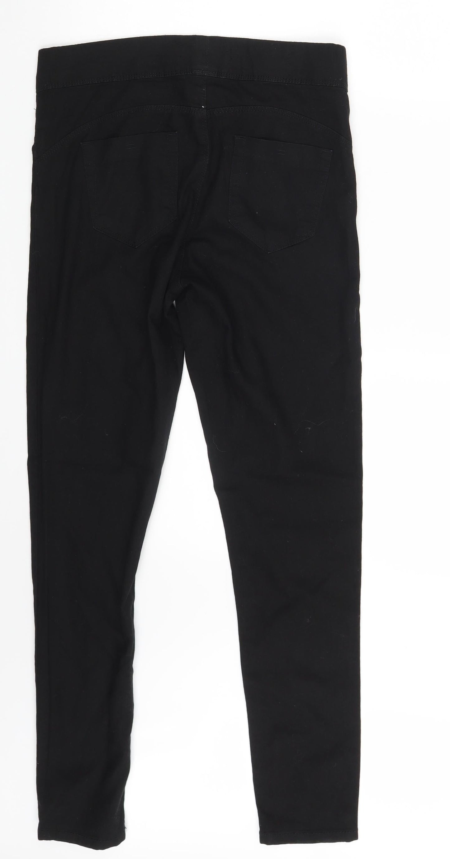 Womens UK Size 10 Denim & Co.  Jegging Black Leggings